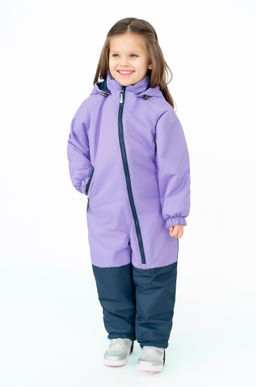 Комбинезон демисезонный сирень