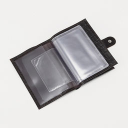 Обложка для документов 3 в 1: для автодокументов, паспорта, купюр на кнопке TEXTURA, коричневая