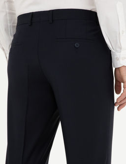 Lacivert Slim Fit Kuma_ Pantolon