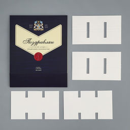 Цена за 5 шт. Коробка для конфет, кондитерская упаковка, 9 ячеек, «Настоящему мужчине», 14.5 х 14.5 х 3.5 см