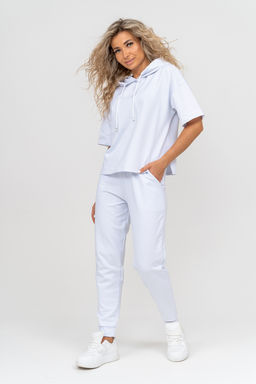 Костюм Натали 36773 толстовка и брюки из хлопка с полиэстером фото 4