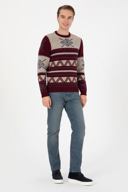 Erkek Bordo Kazak - U.s. polo assn фото 4