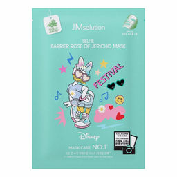 JMsolution Маска тканевая увлажняющая с розой иерихона / Disney Collection Selfie Barrier Rose Of Jericho Mask, 30 мл