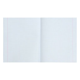 Тетрадь 96 листов в клетку Calligrata, бумвинил, блок офсет, синий  фото 2