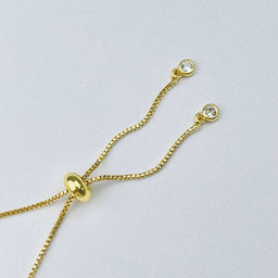 Браслет регулируемый из Раухтопаза, Жемчуга и Лунного камня от 16 см - Радуга самоцветов фото 4