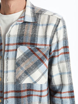 Rahat Kal?p Uzun Kollu Ekose Erkek G?mlek