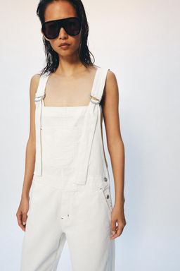 MONO DENIM ZW COLLECTION / Blanco - Zara фото 8