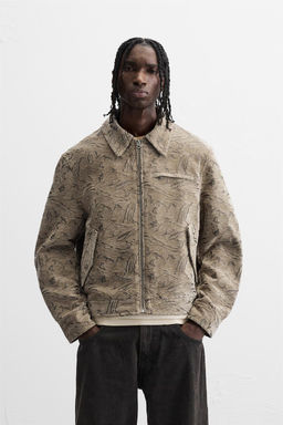 ABSTRACT PRINT JACKET - Zara фото 2