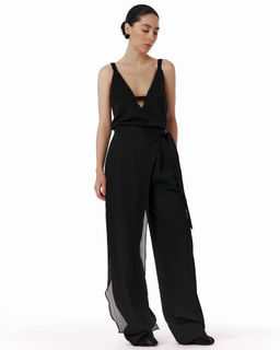 Топ с кружевом