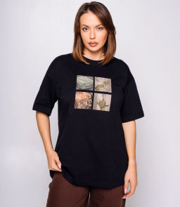 Футболка #КТ2605 (1), чёрный