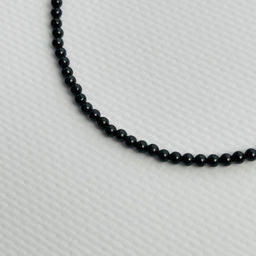 Колье из черного Турмалина и Хромдиопсида 38 см +