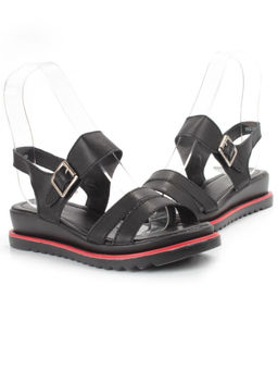 08-PEXL76-2 BLACK Босоножки женские (натуральная кожа) - Фабричный китай фото 11