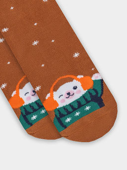 Цена за 5 пар! Теплые НОСКИ ДЕТСКИЕ - Mark formelle фото 5