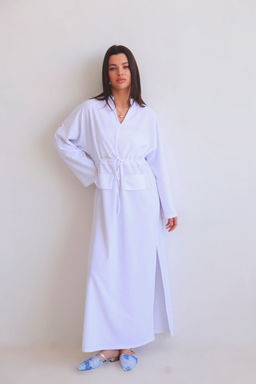 Martichelli Платье на кулиске белое