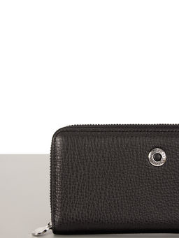 LACCOMA кошелек LA-1129-черный натуральная кожа  фото 3