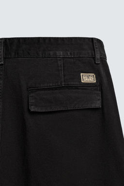 RELAXED FIT CARGO TROUSERS - Zara фото 10