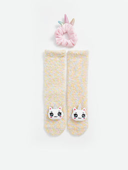 Aplike Nak??l? K?z ?ocuk Ev ?orab? ve Toka