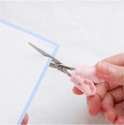 Ножницы мини складные и острые 8.7 см Лапка котика - Zebo фото 4