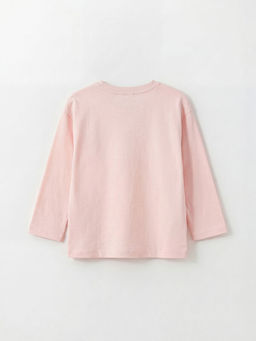 Bisiklet Yaka Fiyonk Detayl? K?z ?ocuk Ti??rt