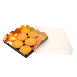 Цена за 5 шт. Коробка для печенья, «Праздник», 15×15×3 см