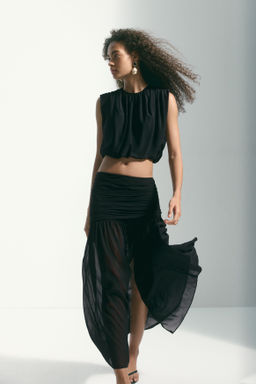 Maxifalda transparente - H&m фото 2