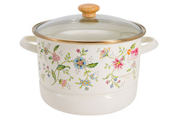 Кастрюля со вставкой-пароваркой Прованс, 24 см, 6,5 л