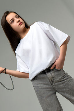 Детская футболка оверсайз Happyfox