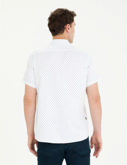 Haki Slim Fit K_sa Kollu G_mlek - Pierre cardin фото 5