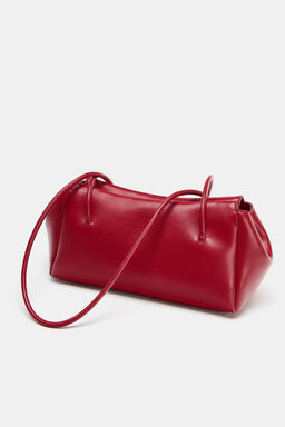 BOLSO DE HOMBRO ALARGADO / Rojo - Zara фото 4
