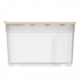 Контейнер для сыпучих продуктов 1л, 17х8,5х10,5см, полипропилен, слоновая кость (Россия) - Домашняя мода фото 2