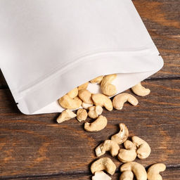 Цена за 50 шт. Пакет Zip-lock Крафт, белый, с прямоугольным окном 16 х 26 см