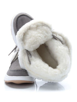 11-M4 GRAY Ботинки зимние женские - No name фото 11