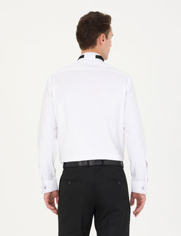 Beyaz Slim Fit Smokin G_mlek