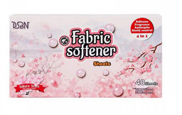 Мягкие листы для кондиционирования белья Supple Sheet с запахом Сакуры, 40 стиков