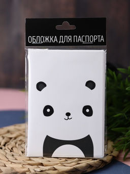 ОБЛОЖКА ДЛЯ ПАСПОРТА "Panda", плотность 600 мкм