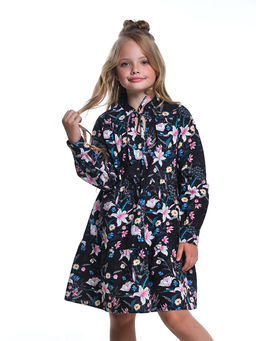 Платье UD 7665 тропич цветы - Mini maxi фото 6