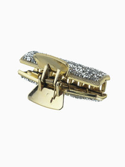 Цена за 6 шт. Крабик для волос «Айсберг», 8 см