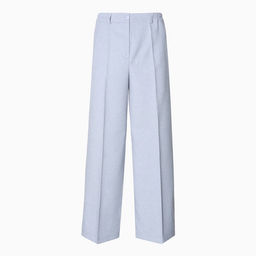 Брюки женские Mist plus-size, размер 52, голубые