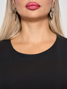 Футболка 0208-2 чёрный - Dora фото 115