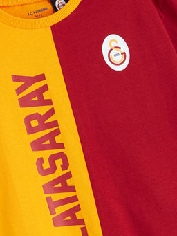 Galatasaray Bask?l? Erkek ?ocuk Ti??rt ve ?ort 2li