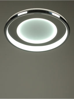 Люстра Karin 58 Вт LED 3000-6000К хром Ø40×6 см