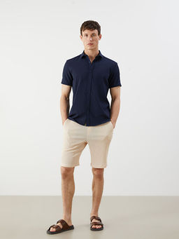 Regular Fit K?sa Kollu Arm?rl? Erkek G?mlek