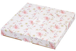 Блюдо - менажница 5 секций 30,5*30,5*4 см "Диана", фарфор NEW BONE CHINA