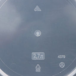 Кашпо для цветов со вставкой «Линель», 2.7 л, d=16 см, h=16 см, прозрачное