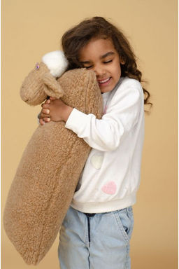 Подушка-игрушка Овечка 30х60 (цвет ШОКОЛАД) Подушка-игрушка Овечка 30х60 (цвет ШОКОЛАД)