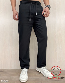 Мужские брюки прямые тонкие - Zum ming фото 3