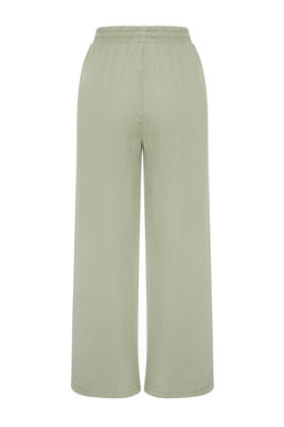 Mint %100 Tencel Beli Lastikli Yuksek Bel Culotte Jeans TWOSS24JE00285 - Trendyolmilla фото 8