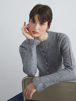 Bisiklet Yaka Kad?n Triko H?rka