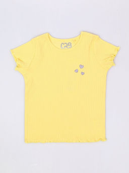 CRB wear / CSBG 64032-30-434 Футболка для девочки,желтый/Ex.Cherubino