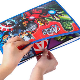 Папка пластиковая А4, на молнии, Мстители - Marvel фото 4